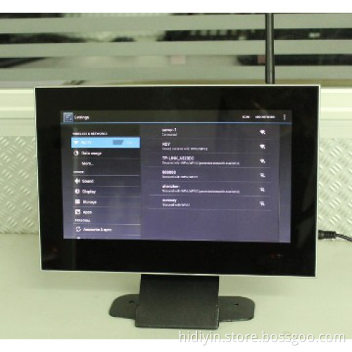 10.1 inch lcd motion sensor advertising player